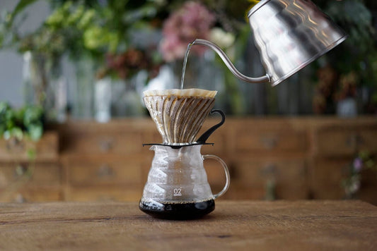Hario V60 Dripper - Glas/Zwart