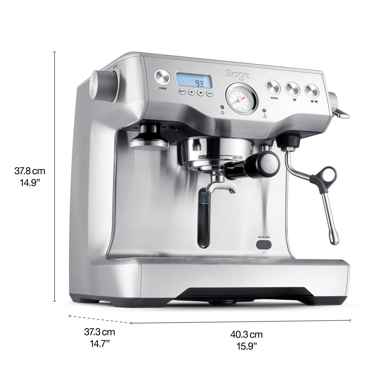 Sage the Dual Boiler – Espressomachine
