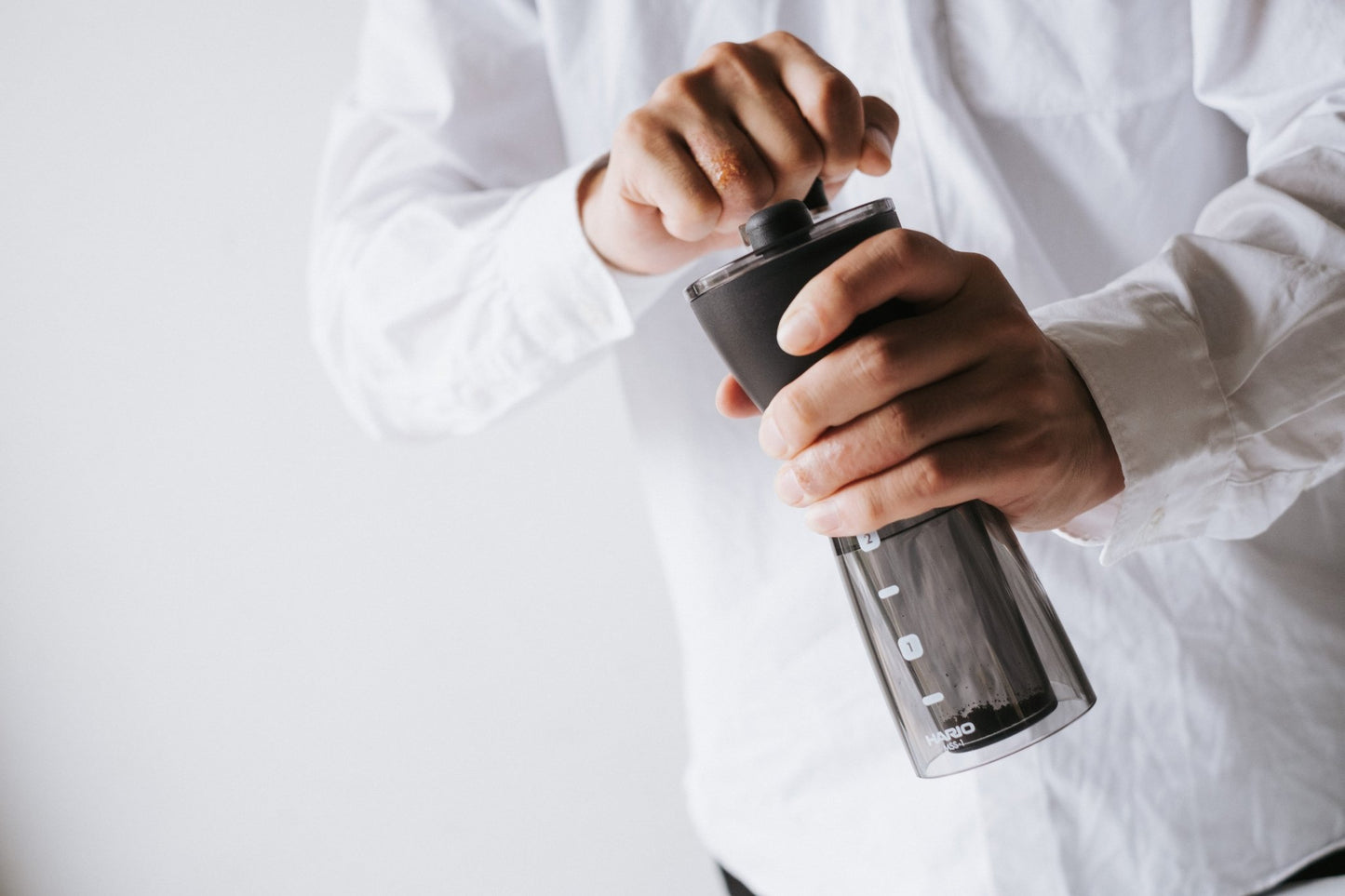 Hario Koffiemolen Mini Slim Plus